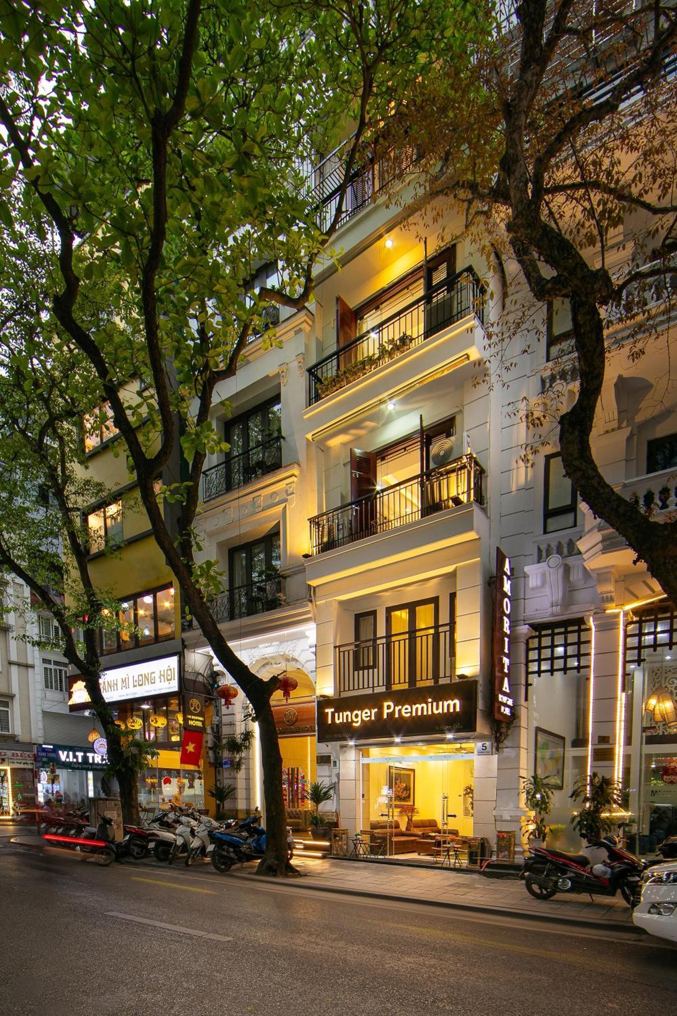 Hanoi Tunger Premium Hotel & Travel Zewnętrze zdjęcie