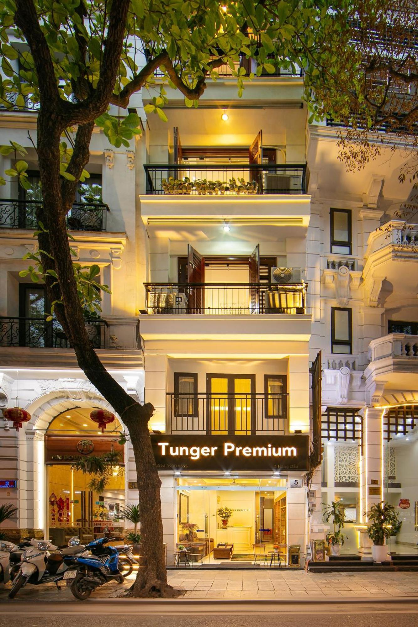 Hanoi Tunger Premium Hotel & Travel Zewnętrze zdjęcie